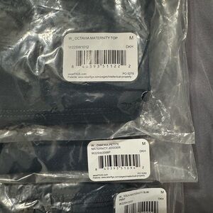 Figs Dark Harbor Maternity Scrub Set.